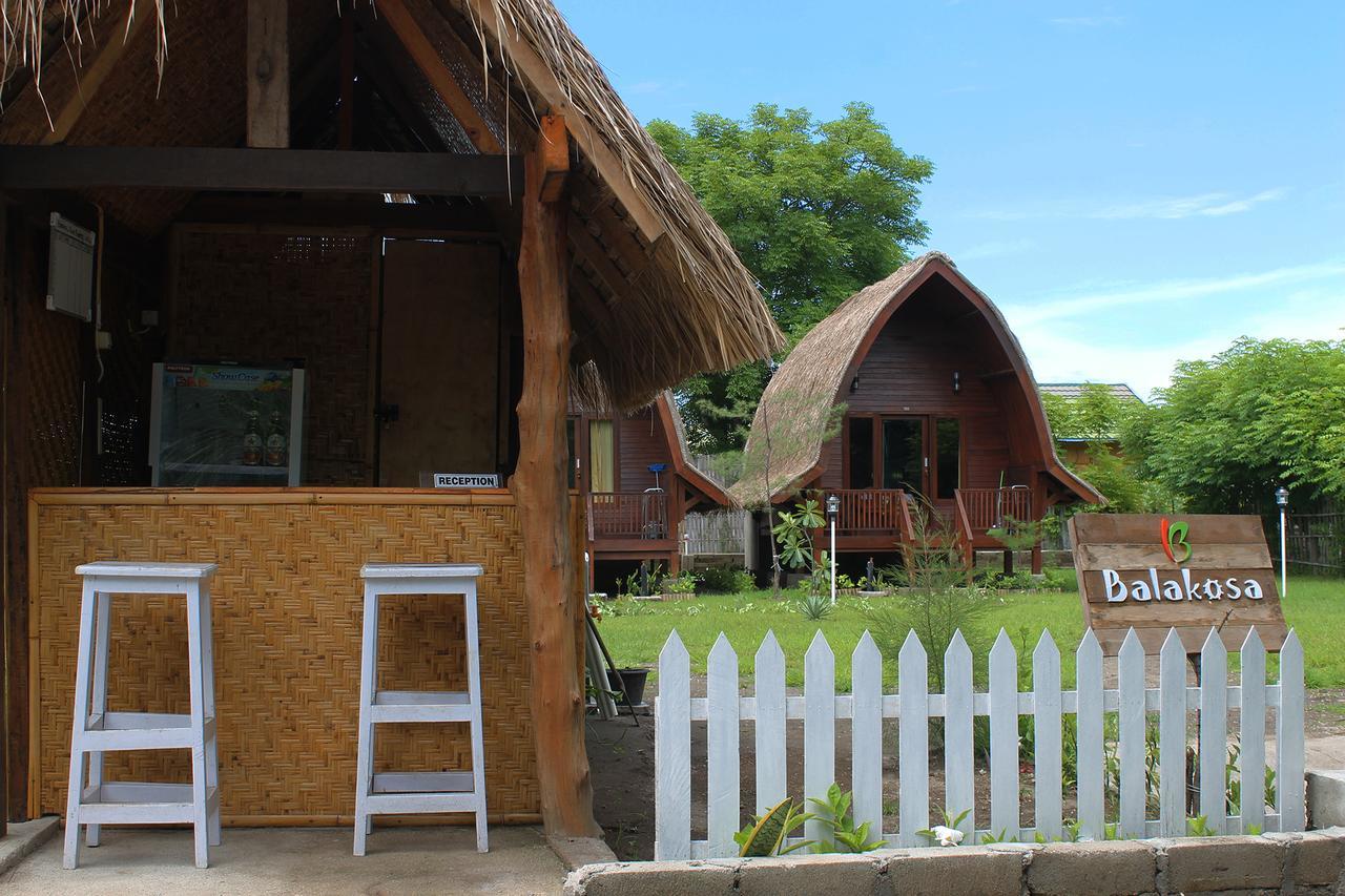 Balakosa Gili Meno Bungalow Exteriör bild